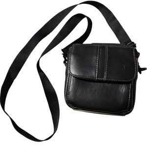Icon Black Vinyl Camera Storage Case Bag Padded Shoulder Strap 5'X5' Small